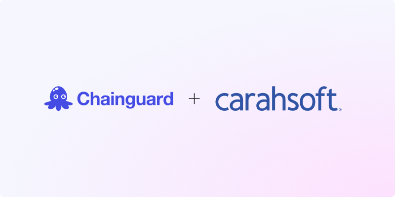 Chainguard+Carahsoft