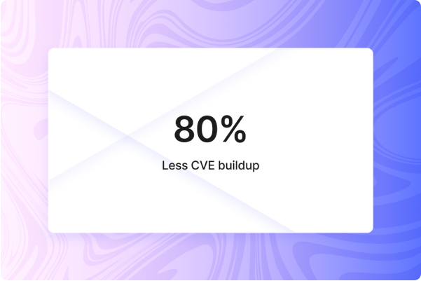 less CVE Buildup